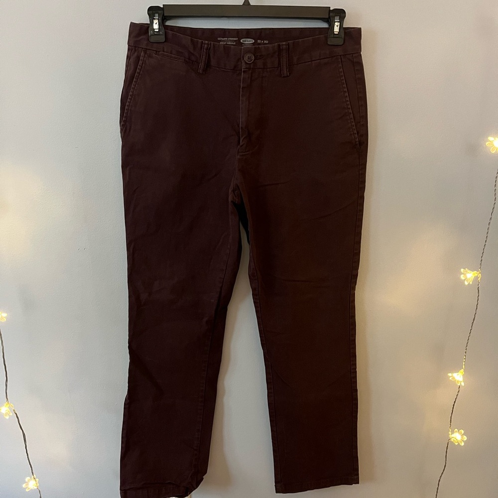 Old Navy Maroon Pants